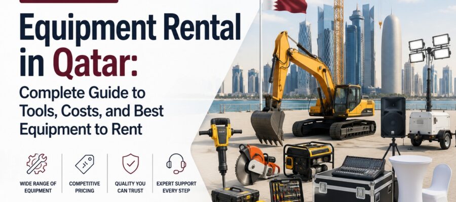 Complete Guide to Equipment Rental in Qatar | Kandas Rental